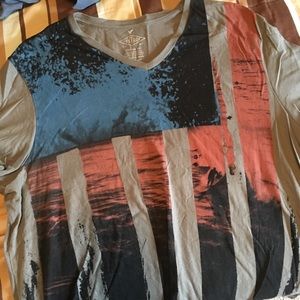 AEO Patriotic Graphic Shirt XXL